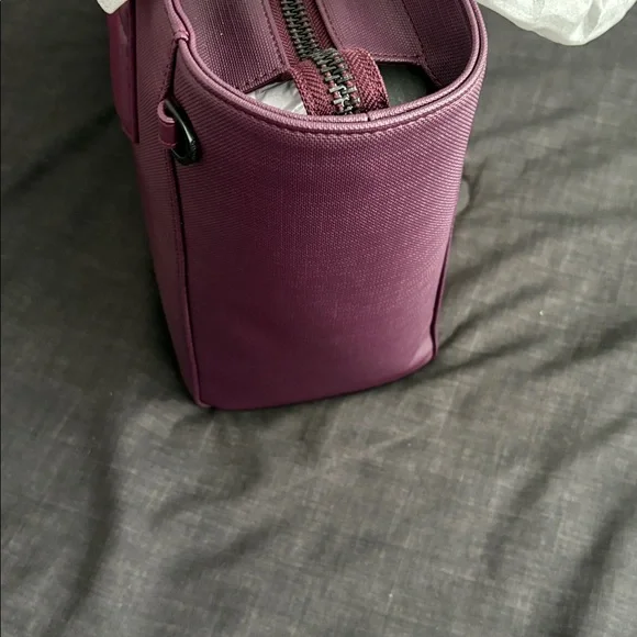 Dagne Dover Purple Women's Tote/Laptop bag - Picture 2 of 4